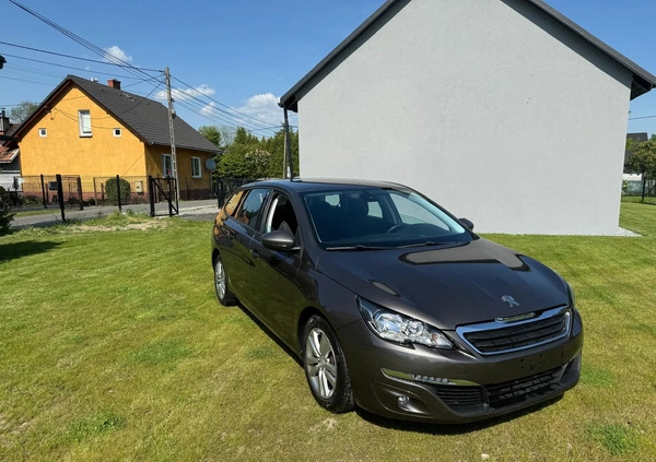 Peugeot 308 cena 32900 przebieg: 150000, rok produkcji 2015 z Grybów małe 56